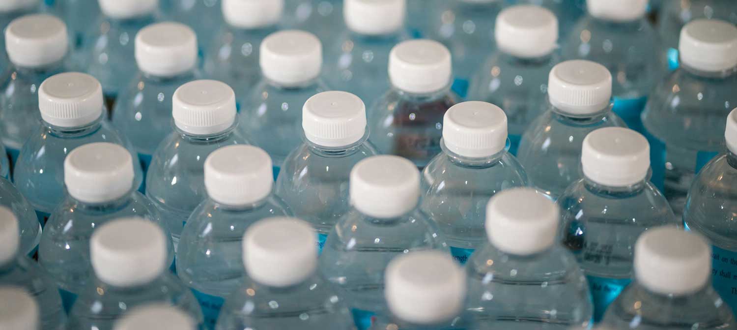 white plastic bottle lot